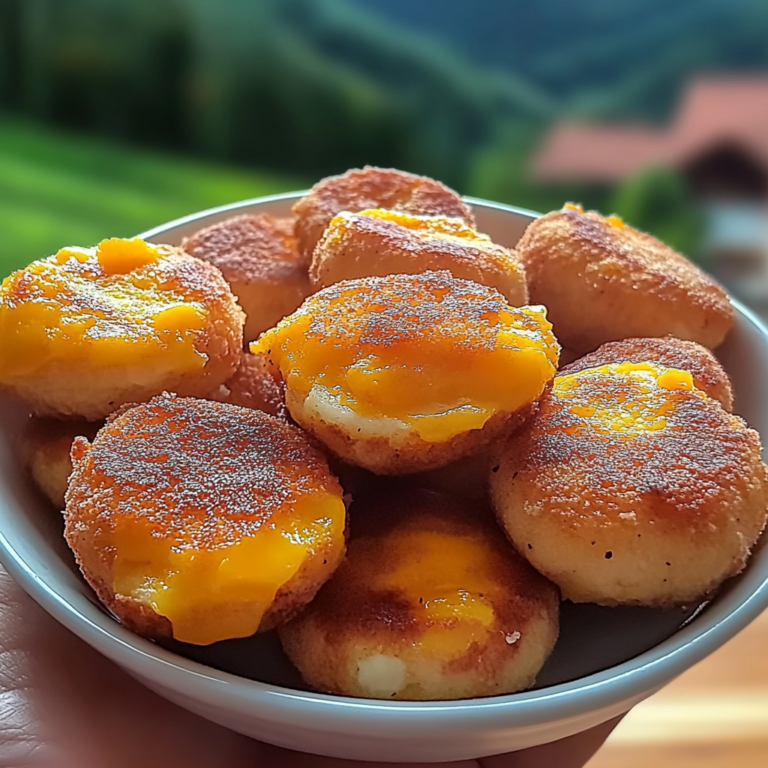 Effortless Cheddar Breakfast Bites