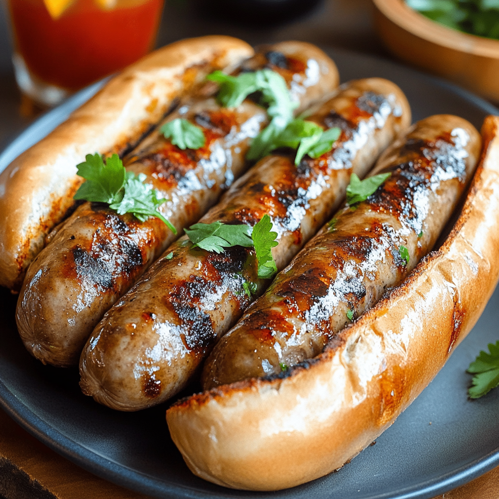 The Ultimate Grilled Beer Bratwurst Recipe